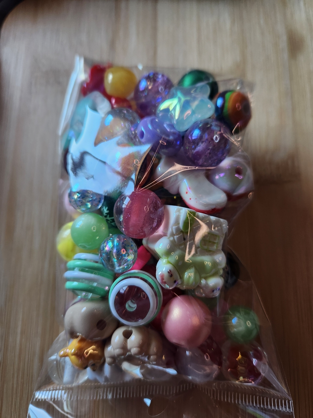 Mixed Decorative Bead & Charm Pack - Multicolor